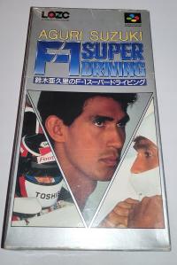 Gra F1 Super Driving na SUPER FAMICOM (SNES PEGASUS) (JAPAN) NTSC-J BOX