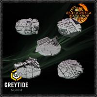 Топперы набор 1 32 мм малиновый Lords Pack-биты для столешниц / DnD/GURPS