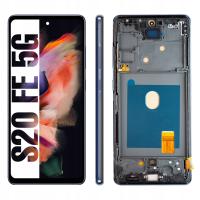 Wyświetlacz do Samsung Galaxy S20 FE 5G ekran LCD OLED ramka SM-G781B