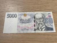 Czechy - 5000 koron - 2009 - UNC