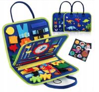 СЕНСОРНАЯ ДОСКА ДЛЯ ДЕТЕЙ, ОБУЧАЮЩАЯ ИГРУШКА ДЛЯ РАННЕГО ОБУЧЕНИЯ, ЧАСЫ