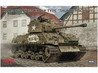 Czołg M4A3 Sherman 76W HVSS Early Type Thunderbolt VII model RM-5092 RFM