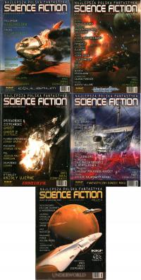 PAKIET 5X SCIENCE FICTION NAJLEPSZA POLSKA FANTASTYKA - 2003 22-23 25 27 30