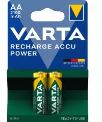 2x AKUMULATORKI BATERIE VARTA R6 AA 2100mAh