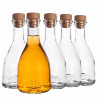 20x Butelka DZWONEK 200 ML NA LIKIERY NALEWKI SOKI WÓDKI NA PREZENT ŚLUB