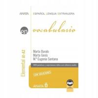 Vocabulario nivel elemental A1-A2 + audio online Marta Baralo, Marta Fenis,