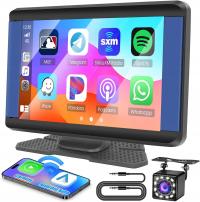 Hikity A3431 7-calowy ekran dotykowy z bezprzewodowym Apple CarPlay