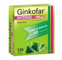 Ginkofar Intense 120 мг гинкго японский 2x60 tab