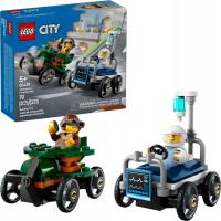 LEGO CITY 60459 ZESTAW WYŚCIGÓWEK SAMOLOT KONTRA ŁÓZKO SZPITALNE + TORBA