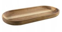Patera Talerz Półmisek do Serwowania Dań Drewniany Akacja 25 x 12