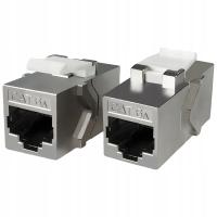 ŁĄCZNIK KEYSTONE ZŁĄCZKA BECZKA RJ45 STP KAT.6A