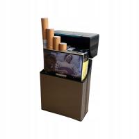 Портсигар коробка для сигарет нормальный табак чехол-графит