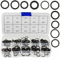 КОМПЛЕКТ ПРОКЛАДОК РЕЗИНОВЫЕ УПЛОТНИТЕЛЬНЫЕ КОЛЬЦА 250ШТ. 3-9MM ORGANIZER BOX