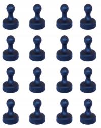 16X UCHWYT MAGNES NA LODÓWKĘ TABLICĘ 19X25 CZARNY