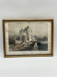 Litografia Francja 1850r.