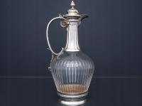А. Мартель (1888-1914) - кувшин для вина-окованный серебром-0,7 литра