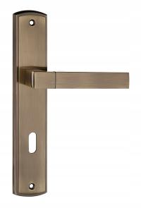 ДВЕРНАЯ РУЧКА БЕТА 72 ММ КЛЮЧ ЦВЕТ ПАТИНА