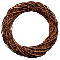 Wianek wiklinowy naturalny wieniec wiklina 30cm stroik baza