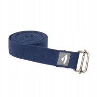 Pasek do jogi bawełniany Bodhi Asana belt XL 3m - granatowy