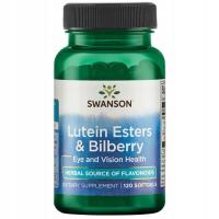 SWANSON LUTEIN ESTERS BILBERRY 120SG WZROK OCZY