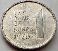2565 - Korea Południowa 1 won, 1970