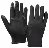 Rękawiczki rowerowe męskie SHIMANO Windbreak Race black S