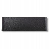 Прямоугольное блюдо 30x9, 5 см Wilmax черный фарфор с имитацией камании