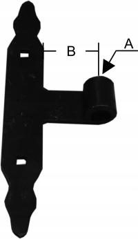 Центральный ременный шарнир II L-300x40 fi 20 / 85 мм