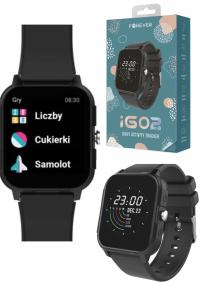 Smartwatch мужские часы для детей Forever IGO Pro JW-150 черный