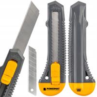 NÓŻ DO TAPET NOŻYK TAPICERSKI OSTRZE TAPECIAK 18MM WYSUWANE ŁAMANE OSTRZE