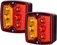 СВЕТОДИОДНАЯ КОМБИНИРОВАННАЯ ЛАМПА ПРИЦЕП КОМПЛЕКТ 12V / 24V