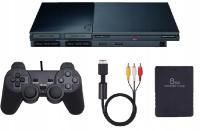 Консоль Sony PS2 Slim 2 колодки 2 карты памяти