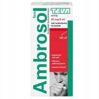 AMBROSOL 30 mg/5 ml syrop wykrztuśny na kaszel 120 ml