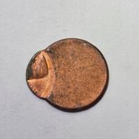 1 Cent USA DESTRUKT menniczy okazja efektowny mint error RARE!