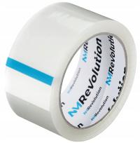 TAŚMA PAKOWA MOCNA 48/100y PRZEZROCZYSTA BEZBARWNA TRANSPARENT KLEJĄCA