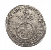 Niemcy, Brandenburgia-Bayreuth Christian Ernest, 1/24 talara 1707 rok