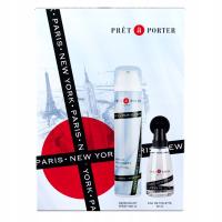 PRET A PORTER zestaw prezentowy woda toaletowa 50 ml + deodorant 200 ml