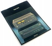 SONY SUPER HiFI ORYGINALNY KATALOG 1979   