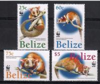 WWF Belize 2004 Mi 1285-1288 Czyste **