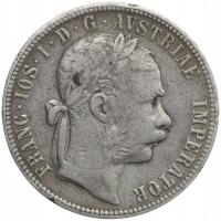 Austria 1 floren, 1891