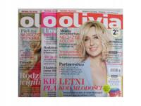 Olivia czasopismo nr 6,7,12 z 2015 roku