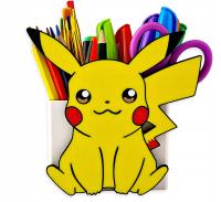 Organizer na biurko kredki dla dzieci duży przybornik PIKACHU POKEMON