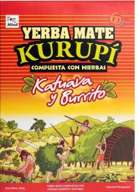 Yerba Mate Kurupi Katuava i Burrito 500g energia