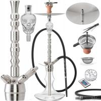 DILAW Shisha 93 cm LED Aluminium + Stal Łapacz Melasy Wąż.