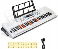 Keyboard Hricane BD-669 Podświetlane Klawisze 61 LCD Mikrofon