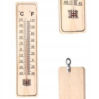 Termometr ŚCIENNY ogrodowy zewnętrzny wewnętrzny do pomiaru temperatury