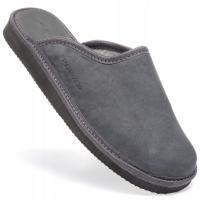 Мужские Кожаные Тапочки, Классические Домашние Тапочки Из Нубука 40-46 Паншев