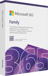 Microsoft M365 Family RU 1Y 6U Win / Mac 6 PC / 12 месяцев BOX