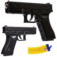 Металлический пистолет для пластиковых шариков, имитация GLOCK C7, 800 шариков
