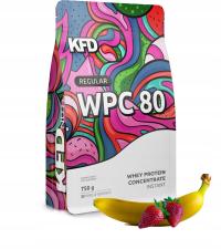 Белок KFD Regular WPC 80 750 г банан-клубника